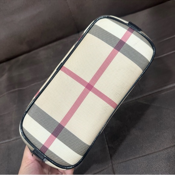 ‼️SALE💯Authentic Burberry Super Nova Check Pochette Shoulder Bag Vintage y2k - Picture 8 of 13